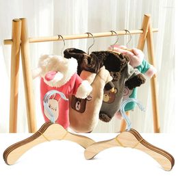 Dog Apparel 1Piece Clothes Hanger Ultra Thin Space Saving Hook Practical And Durable Use Pet Gift For Small Kitty Clothing