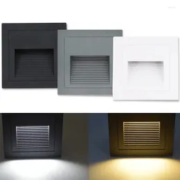 Wall Lamp Led 5W IP65 Stair Light Step Recessed Buried Indoor/ Outdoor Waterproof Staircase Lights AC85-265V