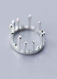Wedding Rings Fashion Ring Small Open Imperial Crown Ringen Jewellery Female Cool Cute Midi For Women Party Gifts Promise Couples8708812