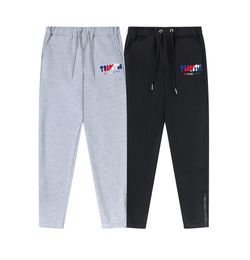 Men's Pants embroidered lettering Breathable womens sweatshirt sporty label full topstrack and field jogging Pants Men Trousers2227360