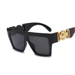 Occhiali da sole oversize da donna quadrata moda fantastici vintage grandi tonalità uomini occhiali da sole uv400 oculos oculos gafas de sol 287n