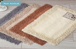 Home Decoration New Brand Chenille Carpet Mats Doormat Kitchen Bathroom Carpet Mat Absorbent Nonslip Mat 40x70cm Alfombras Living8707750