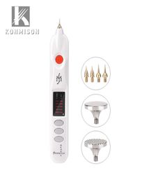 selling Strong Power Plasma Pen For Eyebrow Lifting With Acupuncture Needle For Pain Relief Body Massage Home Use DHL 6368295