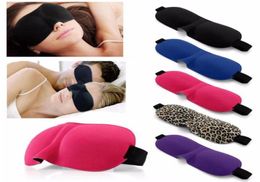 New 3D Eye Mask Shade Cover Rest Sleep Eyepatch Blindfold Shield Travel Sleeping Help Eyeshade2955157