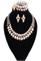 Dubai Jewellery Sets For Women African Beads Jewellery Set Wedding Indian Ethiopian Jewellery Statement Necklace Earrings Set8642332