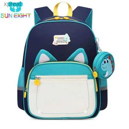 Backpacks SUN EIGHT NEW 2024 Fashion Kids Backpack Children Outdoor Bag Kindergarten School Bags Student School Backpacks WX