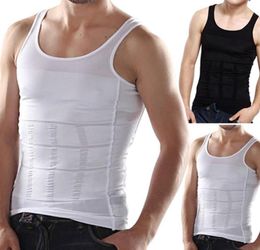 BNC Men Slimming Wraps Belt Body Shapewear Girdle Vest Shirt Undershirt Waist Trainer Tops Abdomen Tummy Belly Slim Shirts280g5768679