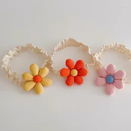 Hair Accessories Cute Korean Flower Baby Headband Born Halogen Door 100-Day Decoration Po Props