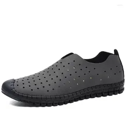 Casual Shoes Brand Fashion Summer Style Soft Moccasins Men Loafers High Quality Genuine Leather Flats Gommino Driving