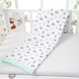 Blankets Autumn Baby Blanket Multifunctional Double Layers Bamboo Born Cotton Muslin Swaddle