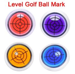 Useful Golf Slope Putting Level Reading Hat Clip Outdoor Sports Colourful Useful High quality golf marker accessories 4 colors2108391