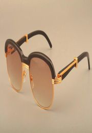 2019 retro fashion natural black horns mirror legs sunglasses fashion horns eyebrow sunglasses 1116728 size 5818135mm3448309
