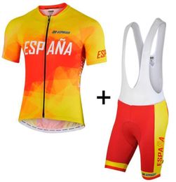 2020 Mens Espana National Team Cycling Jersey 2020 Maillot Ciclismo Road Bike Clothes Bicycle Cycling Clothing D118416834