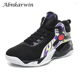 Basketball Shoes Summer Breathable Mesh Mens Men High Top Sneakers Unisex 2024 Drop