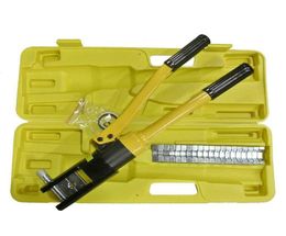 16 Tonne Hydraulic Wire Battery Cable Lug Terminal Crimper Crimping Tool 11 Dies6007141