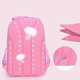 Backpacks Girl Children Backpack School Bag Back Pack Pink For Kid Child Teenage Schoolbag Primary Kaii Cute Waterproof Little Class Kit