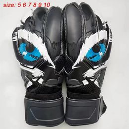 Oriental Deer For Adults Kids Football Goalkeeper Gloves Thickened Soccer Gloves 5 protective fingers are not detachable 240508