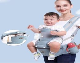 048M Ergonomic Baby Carrier Infant Baby Hipseat Carrier Front Facing Kangaroo Wrap Sling for Baby Travel Multifunction Carrier9607268