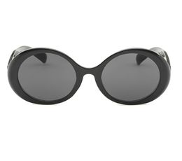 Classic Luxury Womens Sunglasses C embossing on lens Design eyewear BLACK WHRITE Round fashion shade sunglasse frames cat eye eyeg6082050