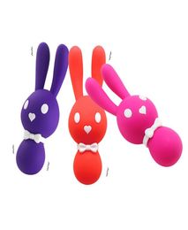 10 Speed USB Charging Rabbit Vibrating Egg Gspot Nipple Clitoris Stimulator Massage Vibrator Masturbation Adult Sex Toys A3 Y184289867