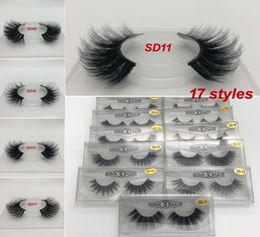 3D Mink False Eyelash 100 Real Siberian Full Strip Fake Eyelash Long Individual Soft Natural Thick Eyelashes Mink Lashes Extensio6930510