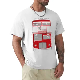 Men's Polos There Is A Light Bus T-shirt Tees Graphics Heavyweight T Shirts For Men