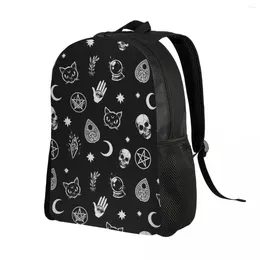 Backpack Witch Pattern Backpacks For Women Men Water Resistant School College Halloween Bag Printing Bookbags