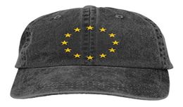 European Union Flag Star Baseball Cap Dad Hat Adjustable Cap Unstructured Cap Unisexe Men Women Baseball Sports Outdoors Hiphop h55645109