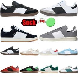 Casual Designer Shoes Cloud White Core Black Gum Classic Flat Skate Leather For Mens Womens Luxury Utility Walking Trainers