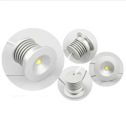 Bulbs 3W MINI LED Downlight Dimmable Star Light 6x3W/Set Warm White Buried Stairway Recessed Cabinet Lamp LL