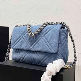 Metal Mini Bule Crossbody High Bags Chain Cowboy Designer Classic Multi-color Shoulder Quality Ladies Diamond Flap Quilting Handbags Ba Epnw