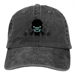 Ball Caps Dark Baseball Peaked Cap Dead Space Sun Shade Cowboy Hats For Men Trucker Dad Hat