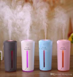 Ultrasonic Air Humidifier Essential Oil Diffuser With 7Color Lights Electric Aromatherapy USB Humidifier Car Aroma Diffuser2355838