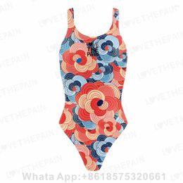 Women's Swimwear Love The Pain Women Swimsuit Sexy One-piece Comfortable Suit Functional Training Open Water Swimming Clothing