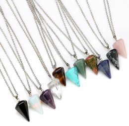 Natural Crystal Pendant gift Gemstone Jewellery Aquamarine Necklace Diamond Gifts Raw Stone Teacher Gifts PersonalizedJewelry LLS496871361