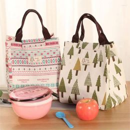 Storage Bags Simple Portable Insulated Satchel Bag Lightweight Handbag Versatile Lunch For Work