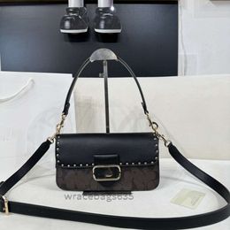 Lovely Vintage Morgan Designer Shoulder Bags Leather Grace Family Retro Hobos Classic Luxury Crossbody Underarm Handag Shoulder Bag Wallet