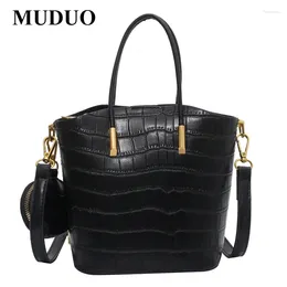 Shoulder Bags MUDUO 2024 Women Bag Fashion Alligator Pattern Leather Small Handbag Phone Purse Ladies Totes And Handbags