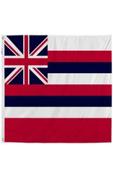 Hawaii Flag 3x5ft 150x90cm Printing Polyester National Hawaiian Flag Club Team Sports Indoor Outdoor With Brass Grommets8649770