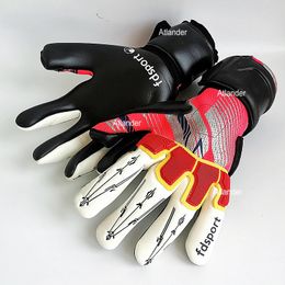 4MM Latex Goalkeeper Gloves Soccer Football Premium Quality Protection Thicken Goal Keeper Soccer Sport Goalie Goalkeeper Glove 240508