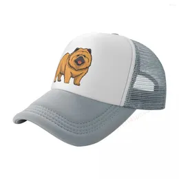 Ball Caps Chow Baseball Cap For Dog Lover Men Women Snapback Hat Breathable Trucker Casual Outdoor Adjustable