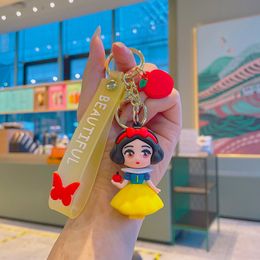 Fashion Cartoon Movie Character Keychain Rubber And Key Ring For Backpack Jewellery Keychain 53022