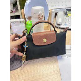 Luxury leather designer brand shoulder bag tote Mini Fashionable Dumpling Bag Versatile Handheld Large Capacity Makeup Small Single Shoulder 1KSGYC4Z8U5LIIYN