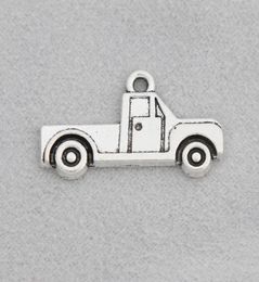 Antique Silver Color Single Side Alloy Truck Car Charms Camp Car Charms 1426mm 100pcs AAC18541440887