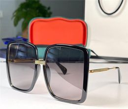 Fashion women designer sunglasses 0903 square shape big frame oversize glasses top quality Summer trend simple style UV Protection5621894