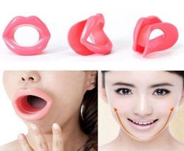 Silicone Rubber Face Lifting Lip Trainer Mouth Muscle Tightener Face Massage Exerciser Anti Wrinkle Lip Exercise Mouthpiece Tool7344339