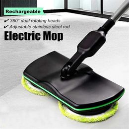 Mop With Spin Floor Washing Mops To Clean Wireless Electric Broom Smart Cleaner Household Cleaning Tool 240508