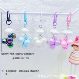 Short Cloud Earphone Decoration Bead String Phone Chain Car Keychain Hanging Bag Accessories DIY