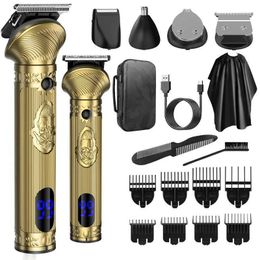Electric Shavers Resuxi 6 in 1 Hair Clipper Multi-function Hair Trimmer for Barber Men Grooming Tools Premium Sns Mens Shaving Machine T240507