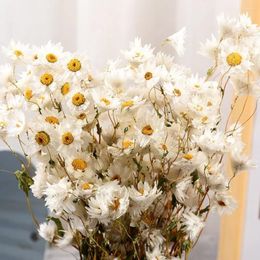 Decorative Flowers Artificial Fake Silk Daisy DIY Home Garden Party Wedding Decoration Craft Plants Bride Gift Pography Props